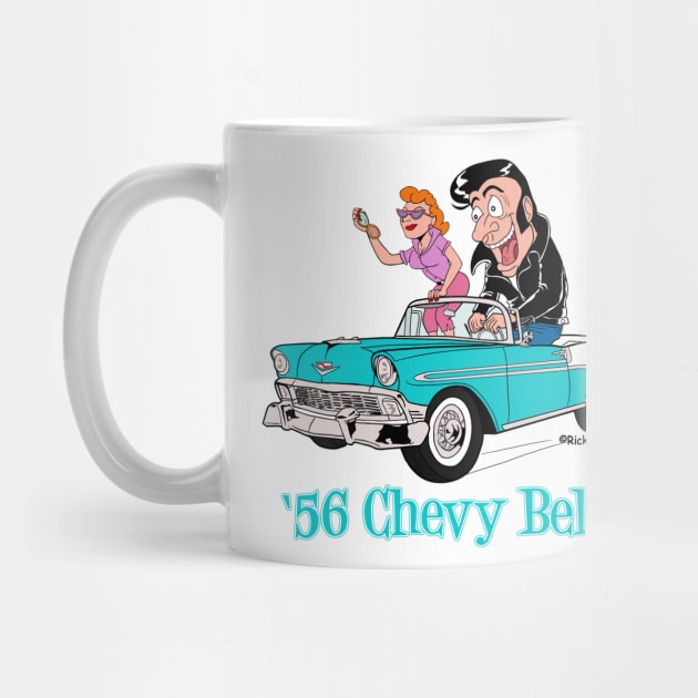 1956 Chevy Bel Air Cartoon by AceToons